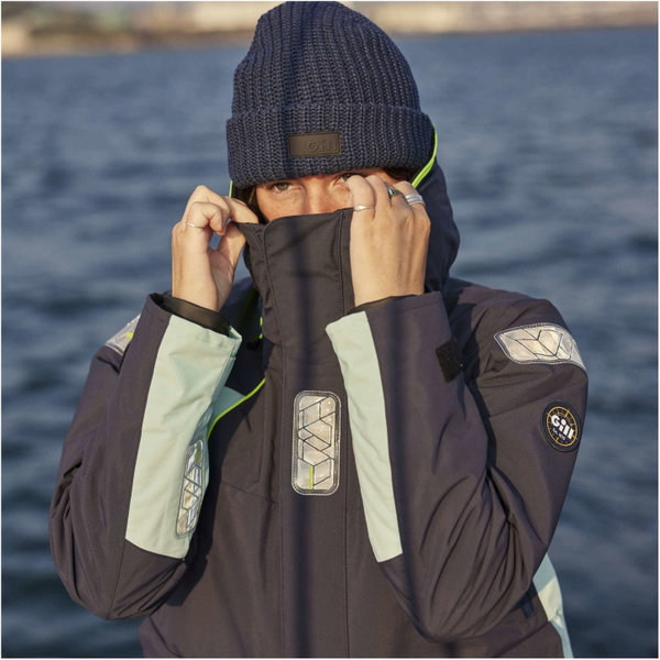 2026 Gill Womens OS2 Offshore Jacket OS26JW - Navy / Eggshell